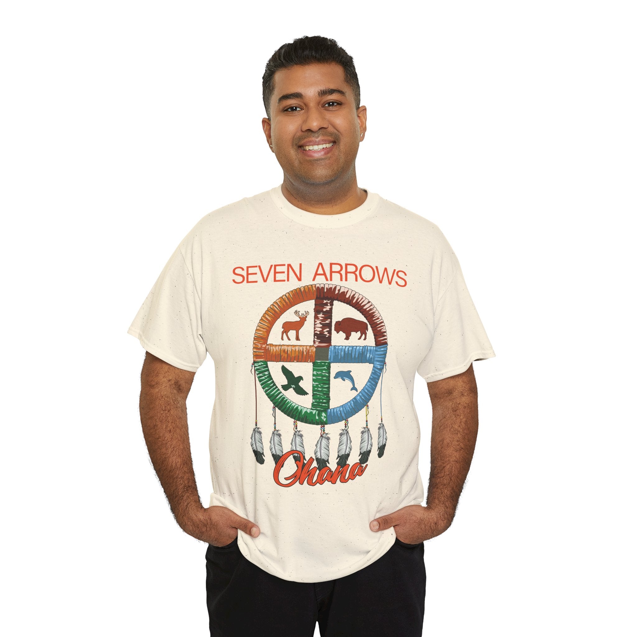 Seven Arrows Ohana — Medicine Wheel Graphic Tee