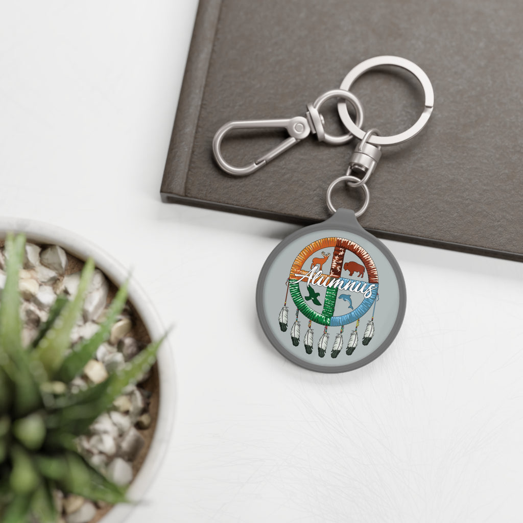 Alumnus Medicine Wheel Keyring