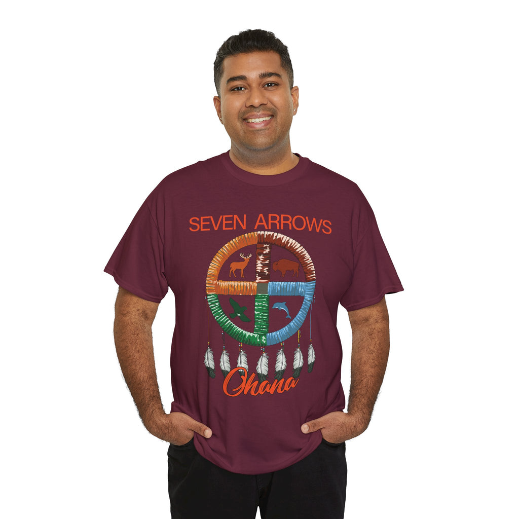 Seven Arrows Ohana — Medicine Wheel Graphic Tee