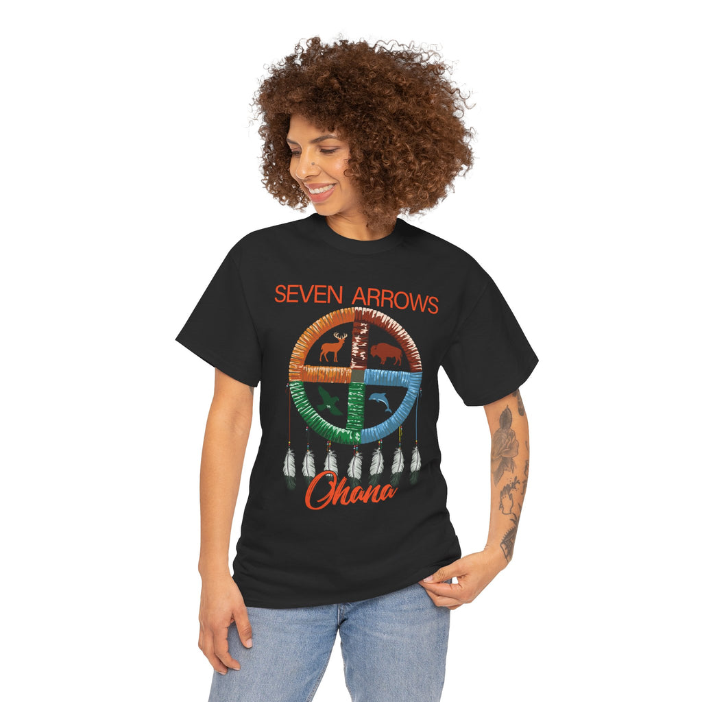 Seven Arrows Ohana — Medicine Wheel Graphic Tee