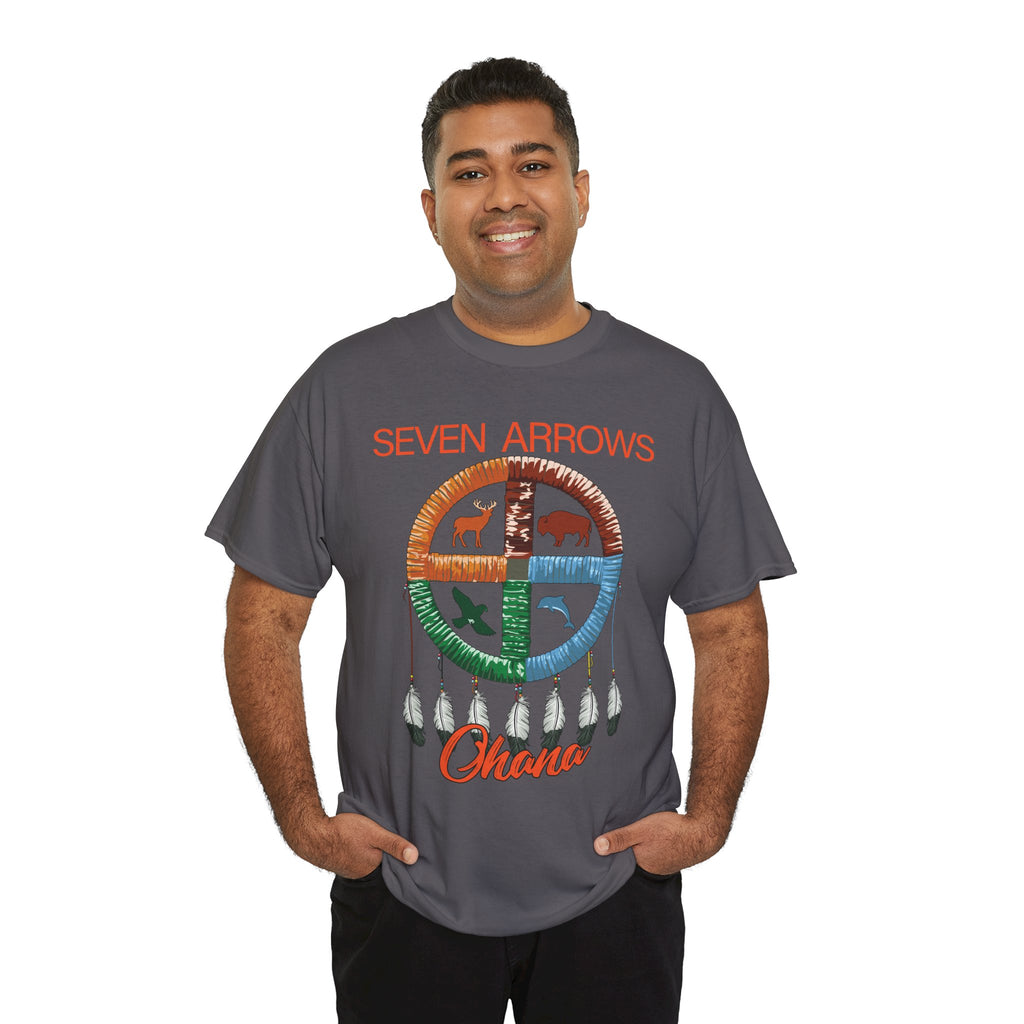 Seven Arrows Ohana — Medicine Wheel Graphic Tee