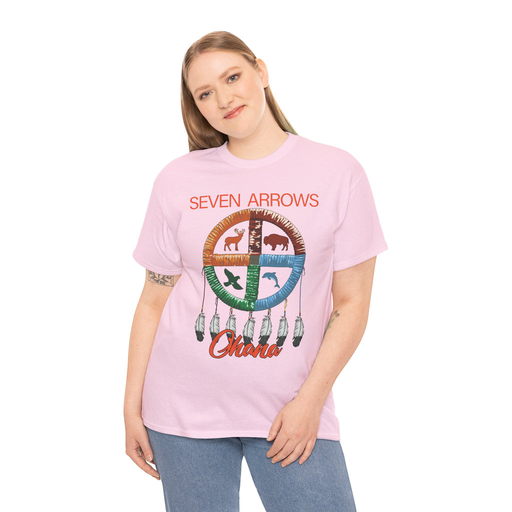 Seven Arrows Ohana — Medicine Wheel Graphic Tee