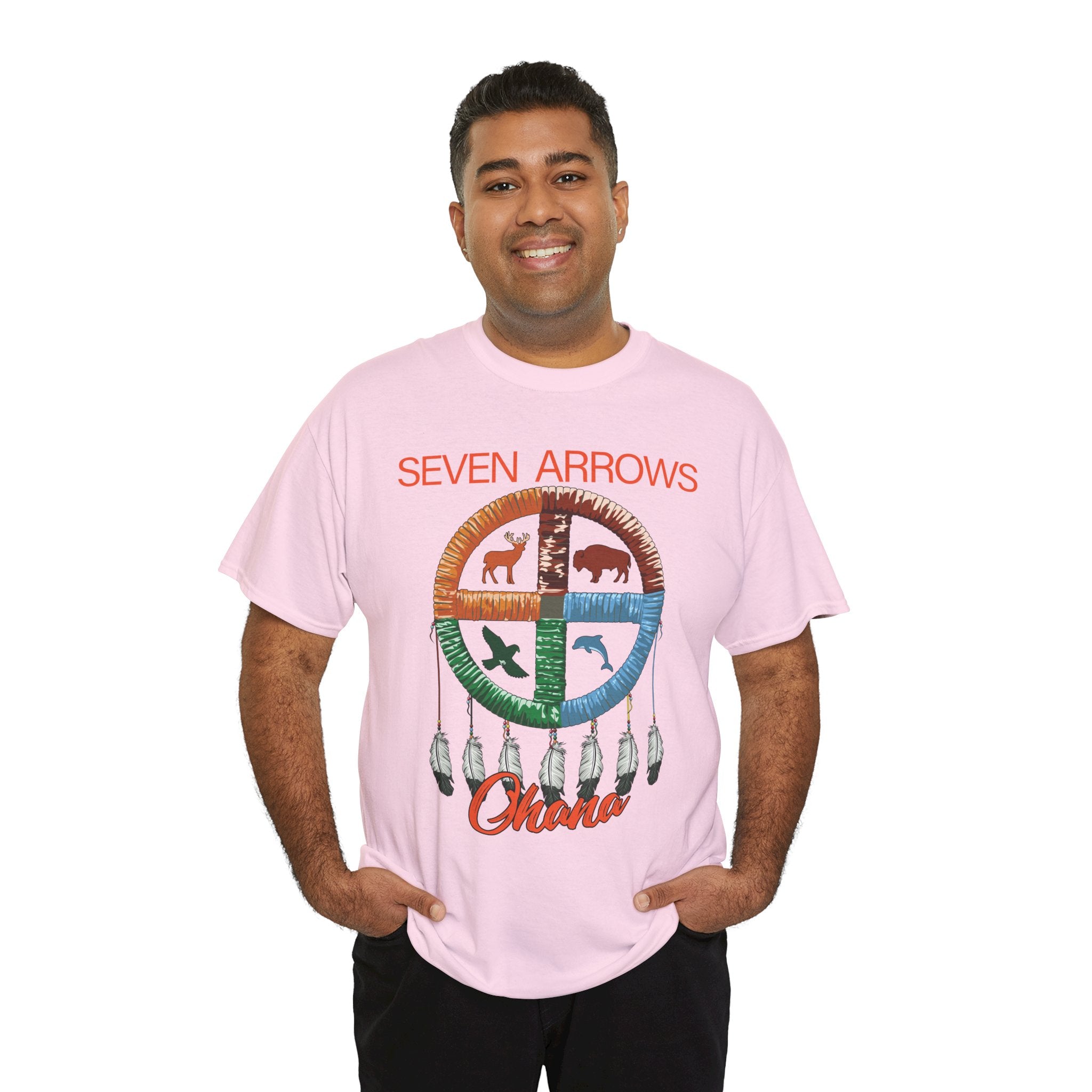 Seven Arrows Ohana — Medicine Wheel Graphic Tee