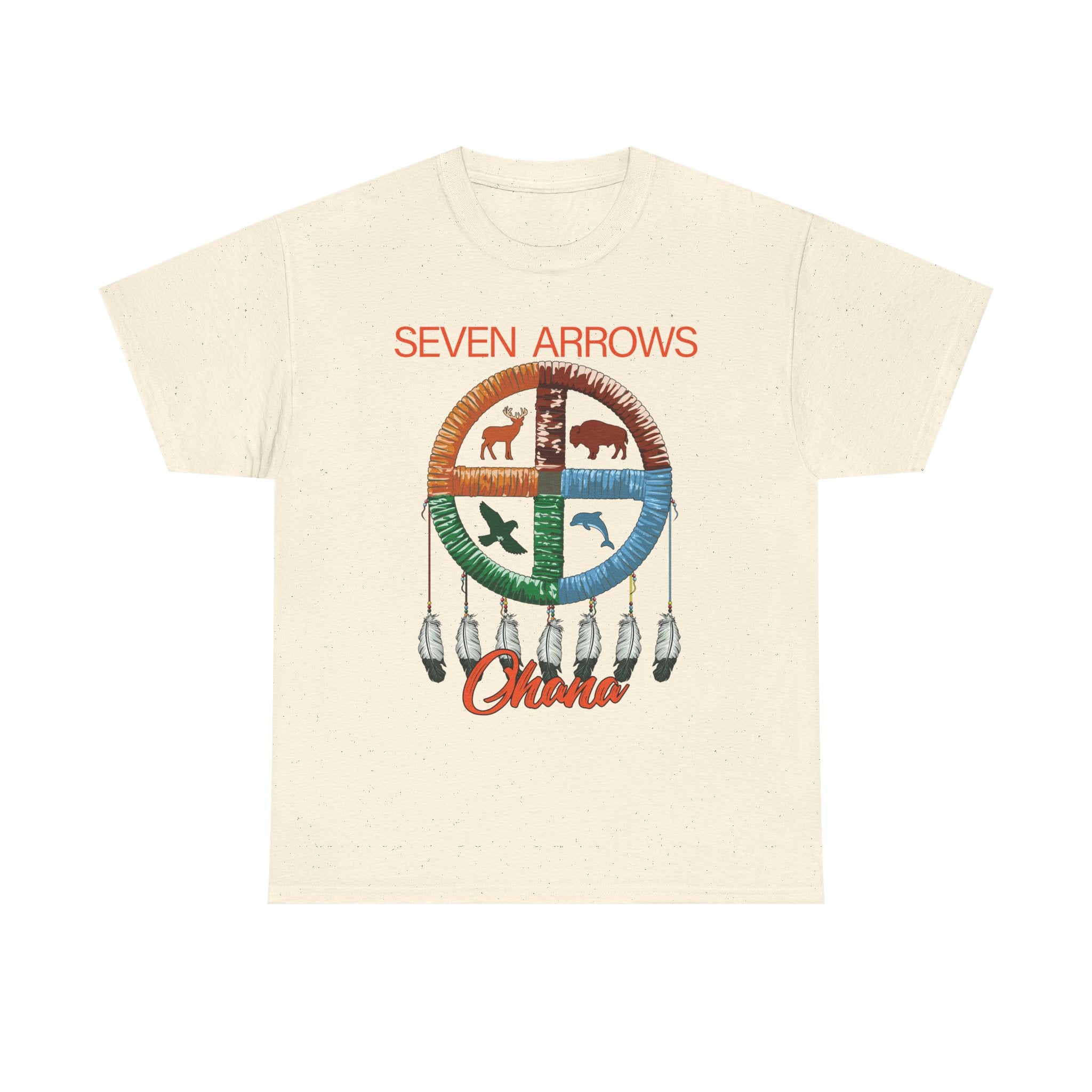Seven Arrows Ohana — Medicine Wheel Graphic Tee