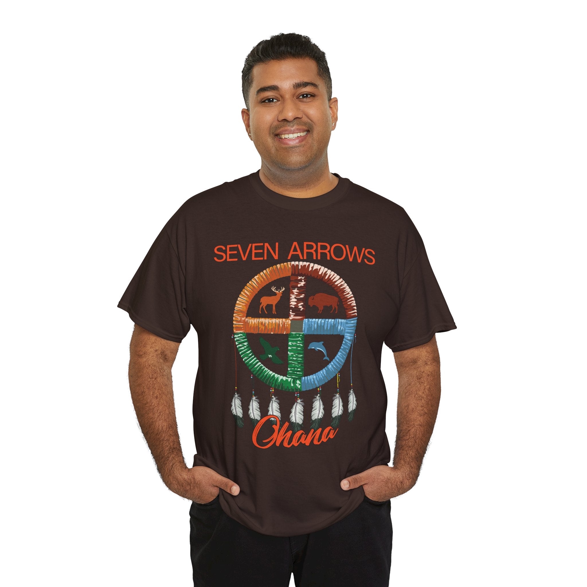Seven Arrows Ohana — Medicine Wheel Graphic Tee