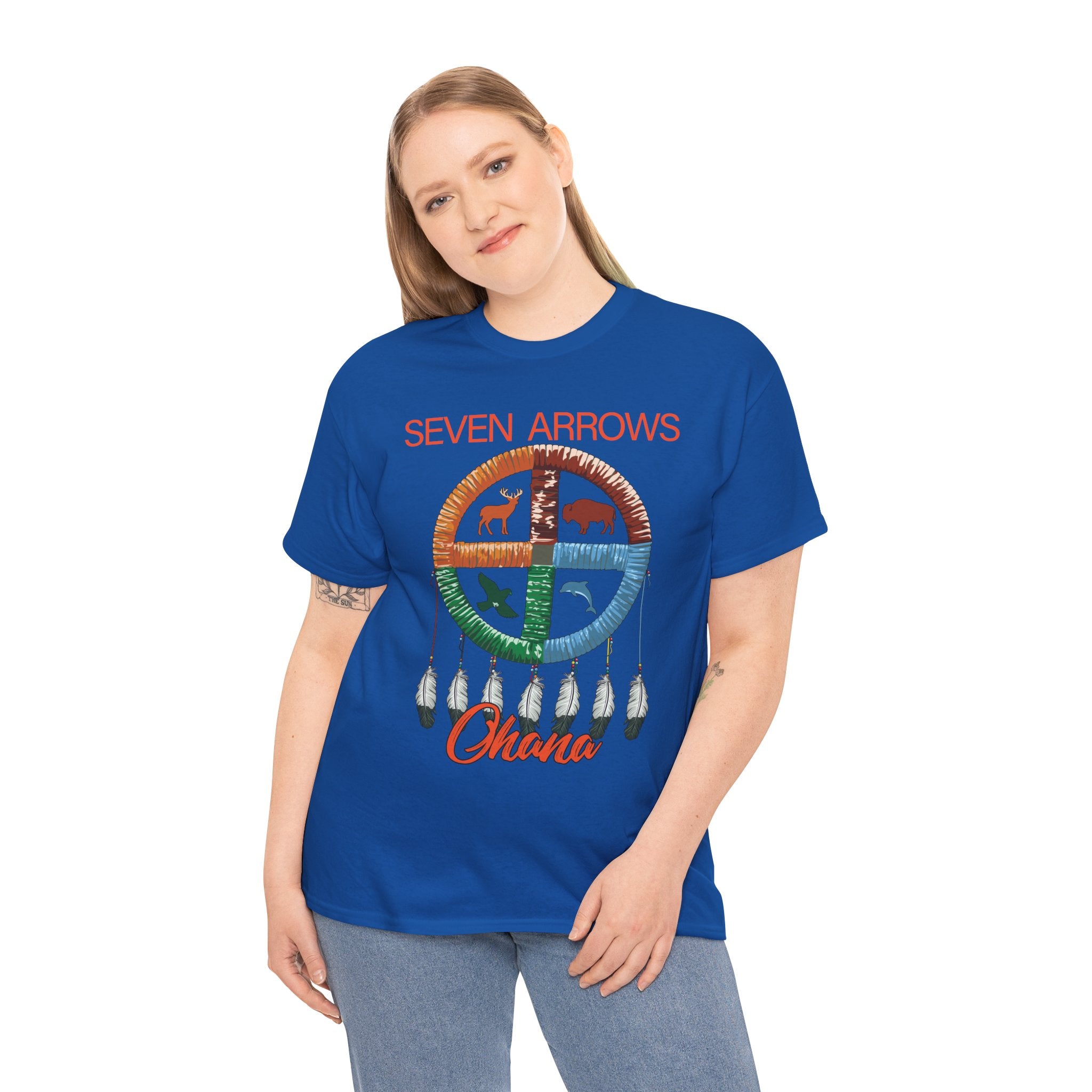 Seven Arrows Ohana — Medicine Wheel Graphic Tee