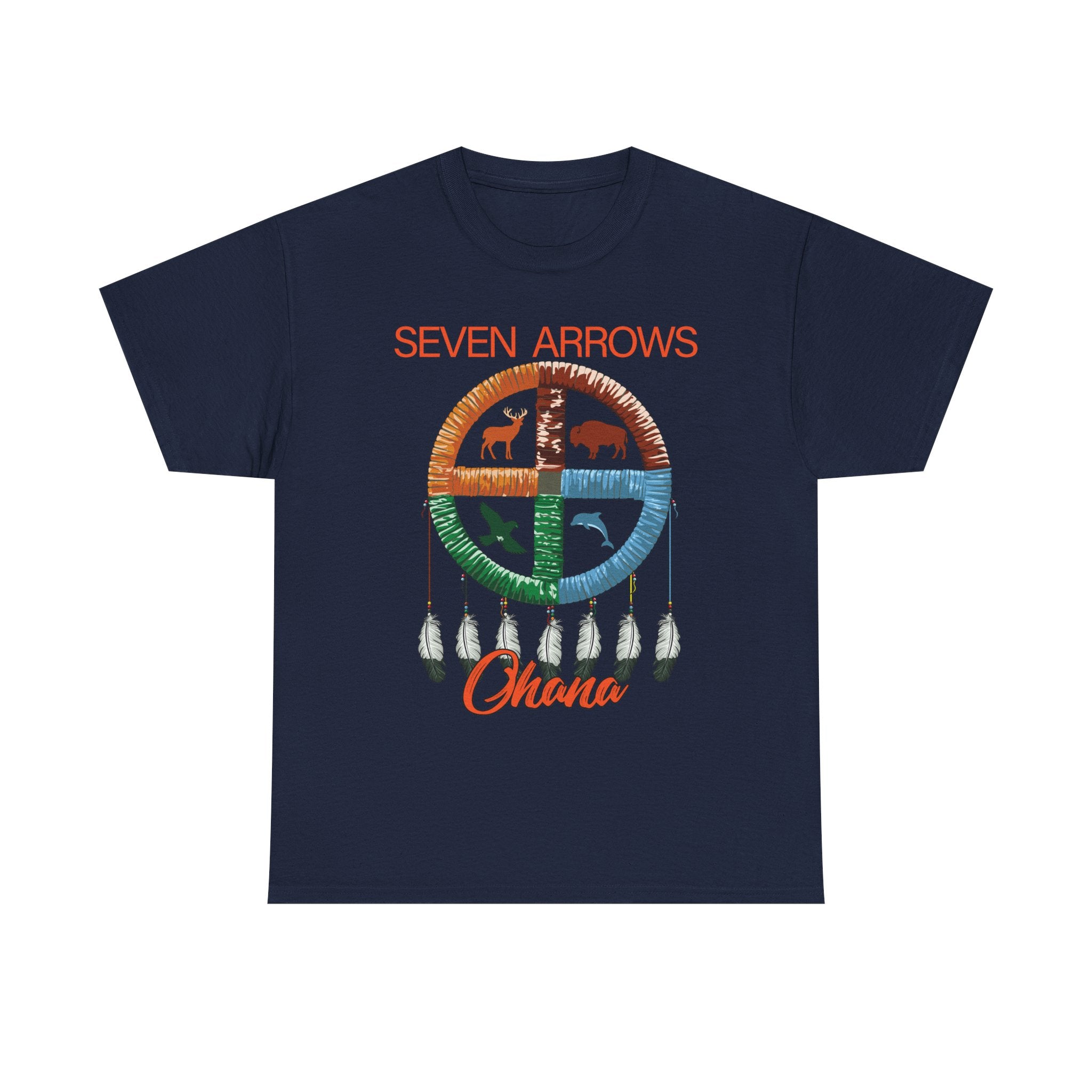 Seven Arrows Ohana — Medicine Wheel Graphic Tee