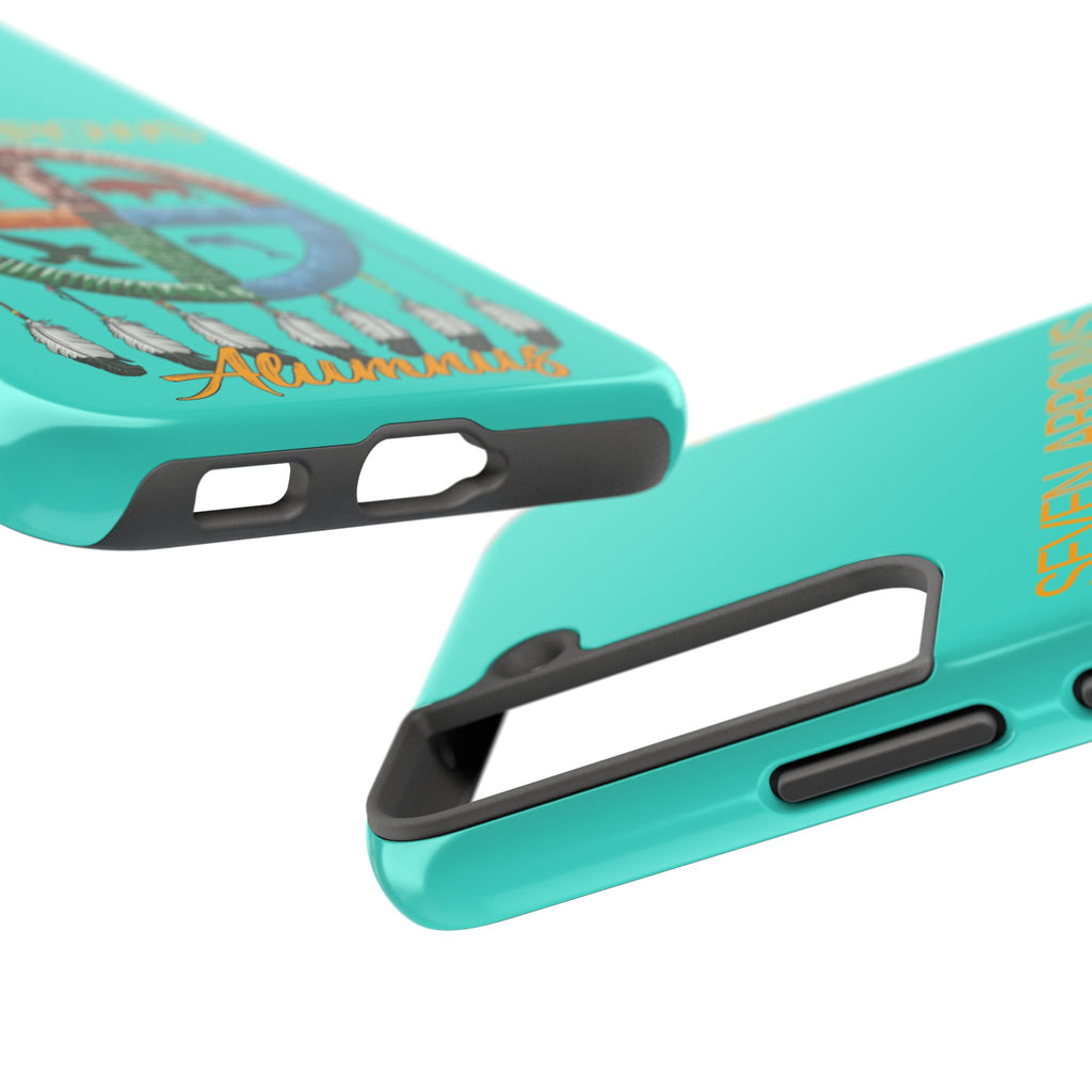 Tough Phone Case — 'Seven Arrows' Medicine Wheel Design (Alumnus)