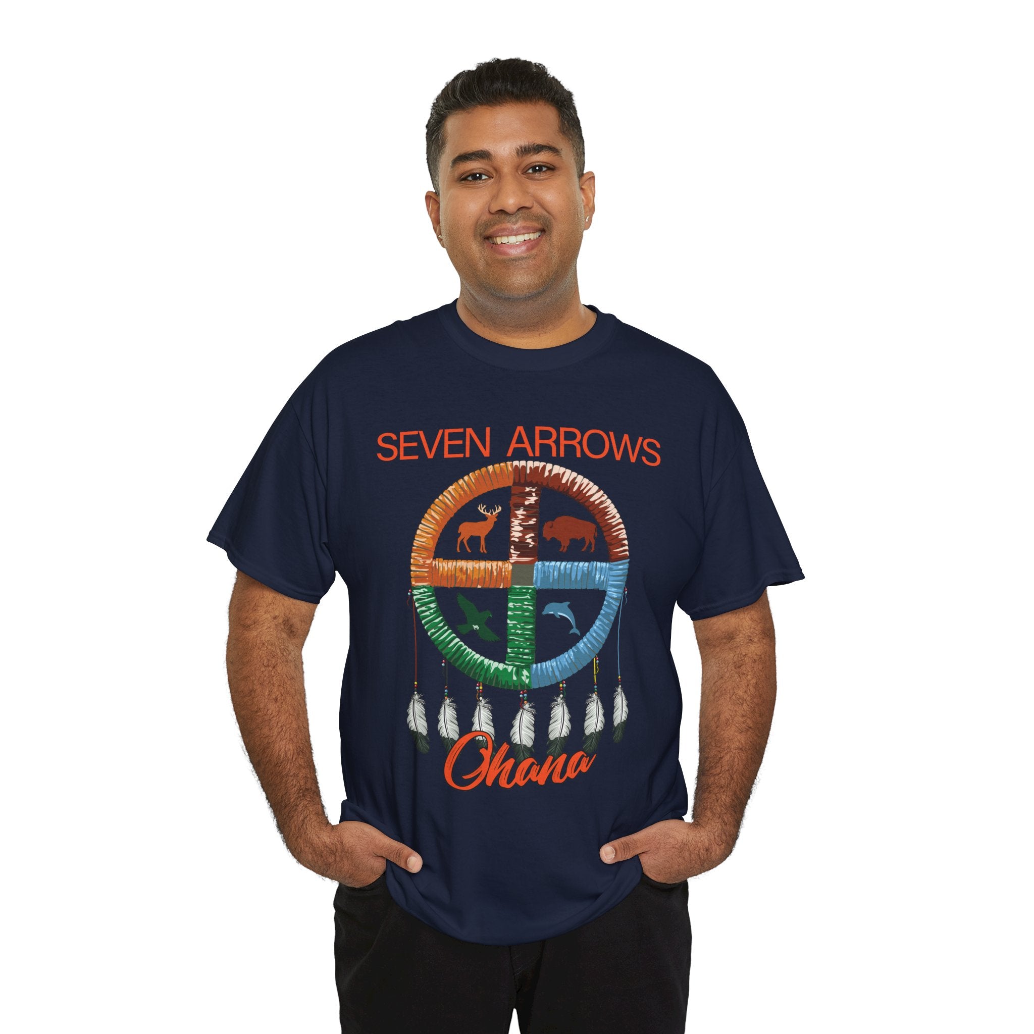 Seven Arrows Ohana — Medicine Wheel Graphic Tee