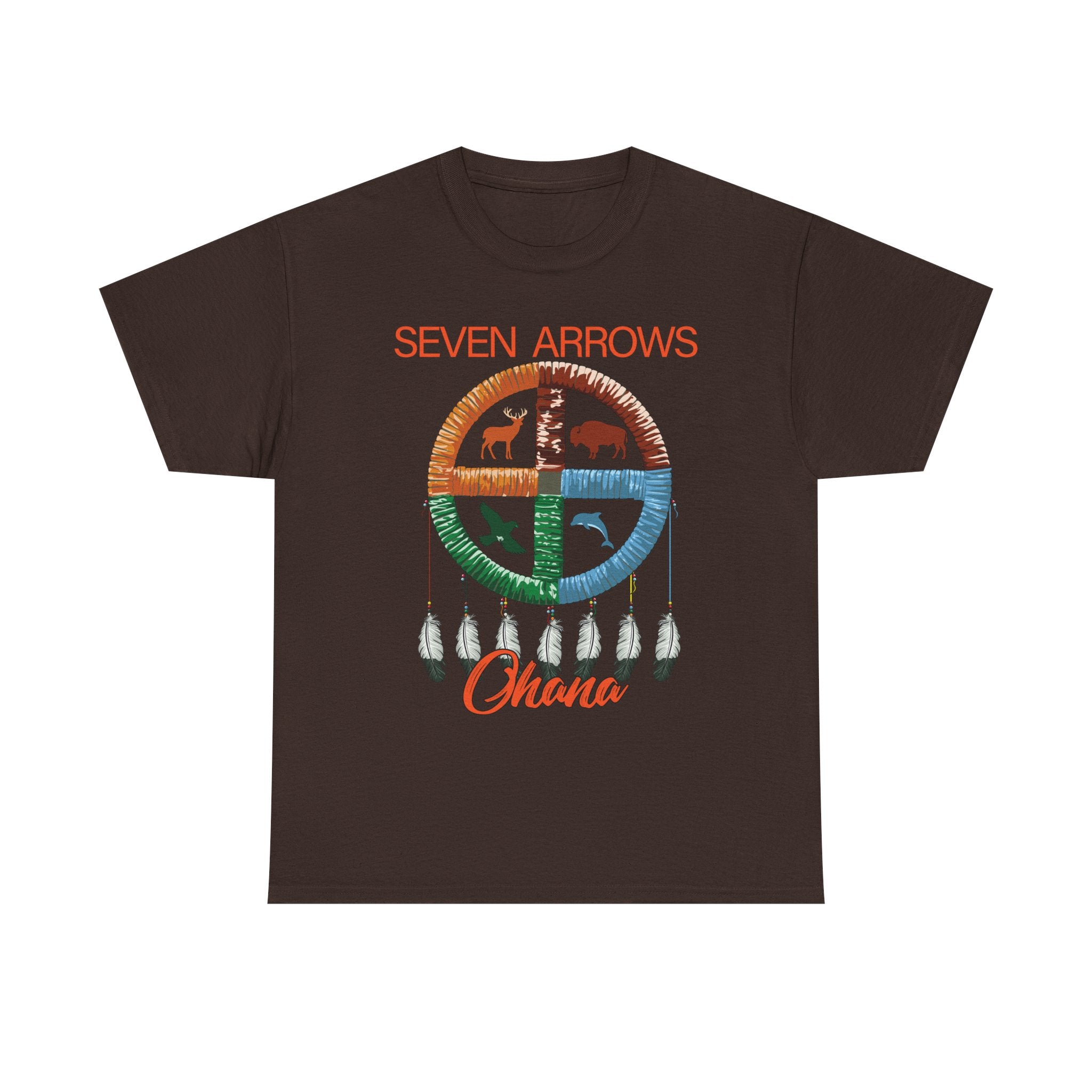 Seven Arrows Ohana — Medicine Wheel Graphic Tee