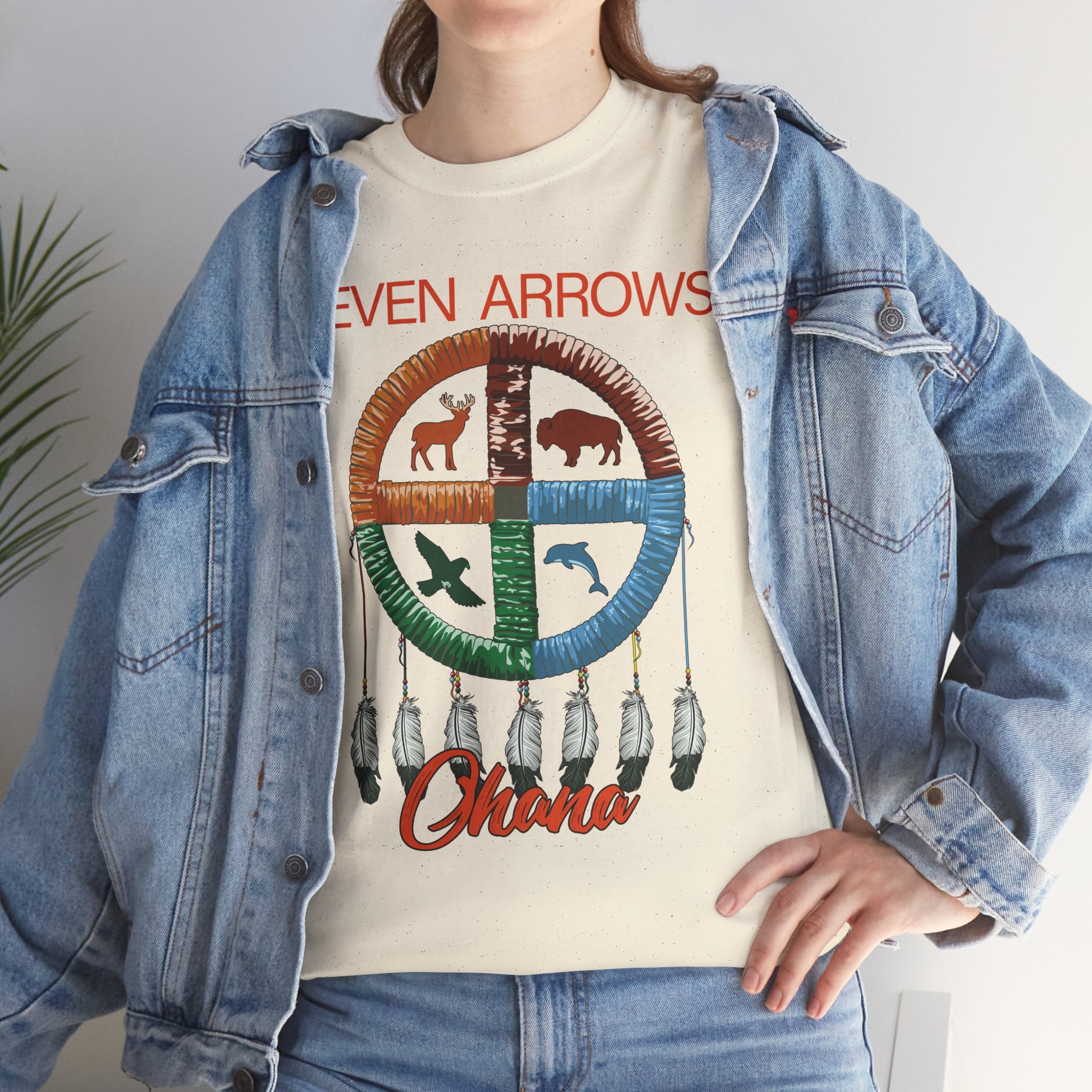 Seven Arrows Ohana — Medicine Wheel Graphic Tee