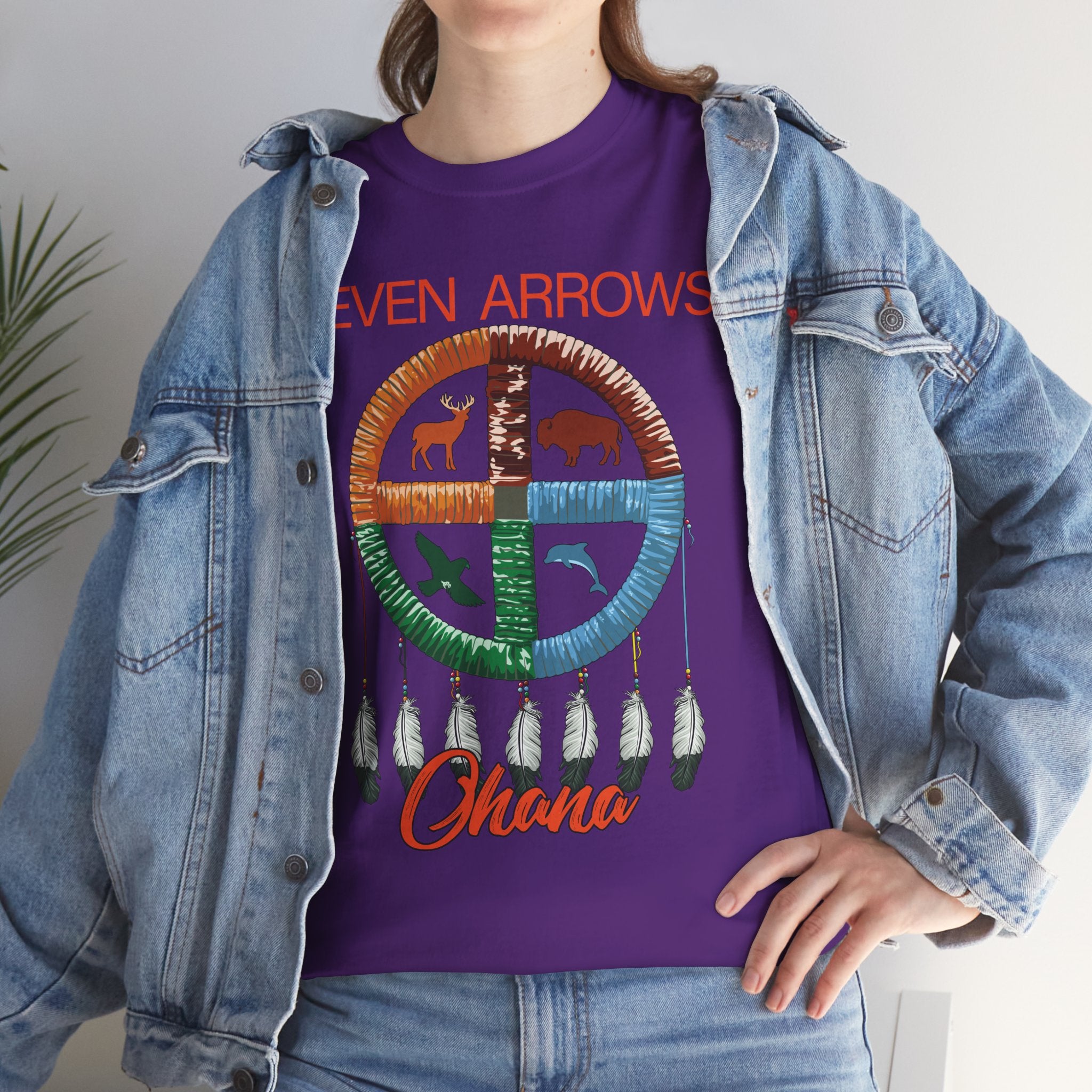 Seven Arrows Ohana — Medicine Wheel Graphic Tee