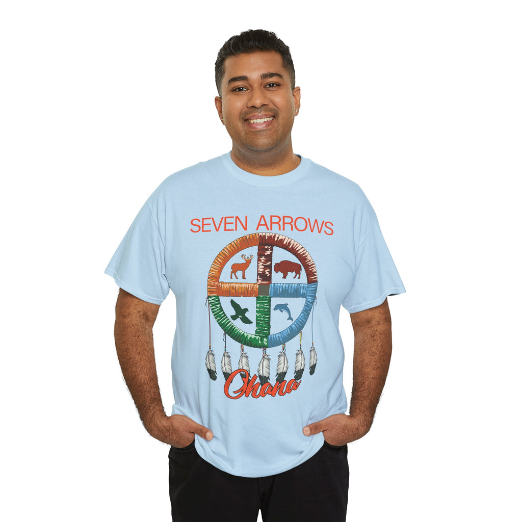 Seven Arrows Ohana — Medicine Wheel Graphic Tee