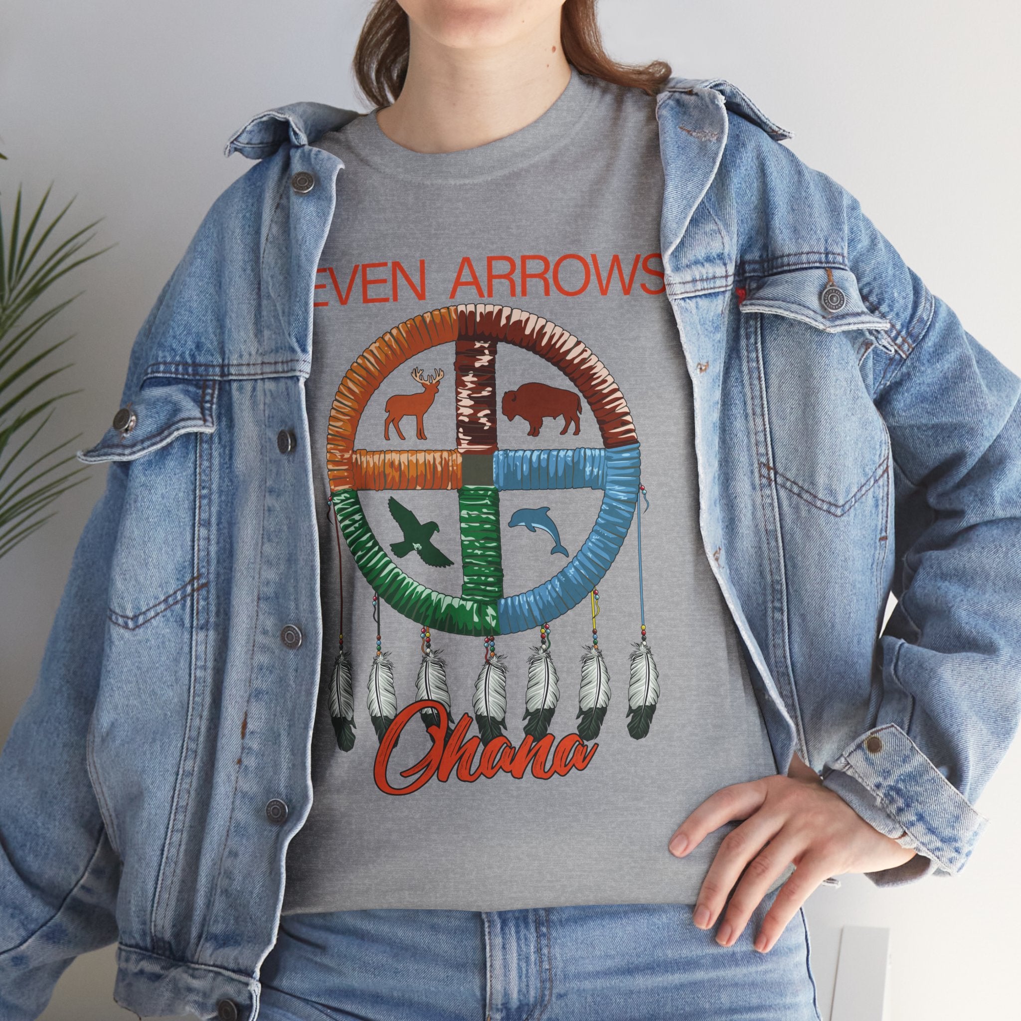 Seven Arrows Ohana — Medicine Wheel Graphic Tee