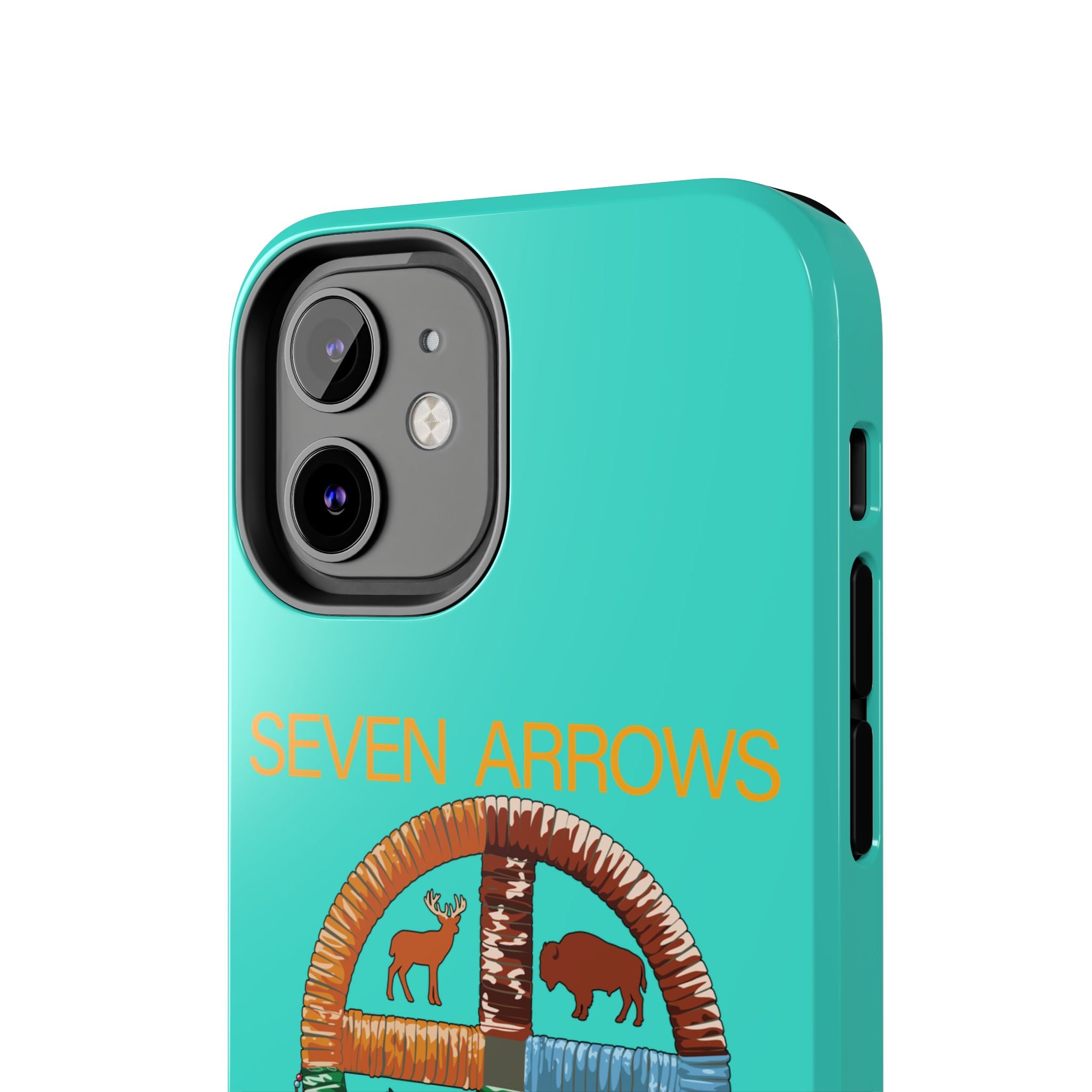 Tough Phone Case — 'Seven Arrows' Medicine Wheel Design (Alumnus)