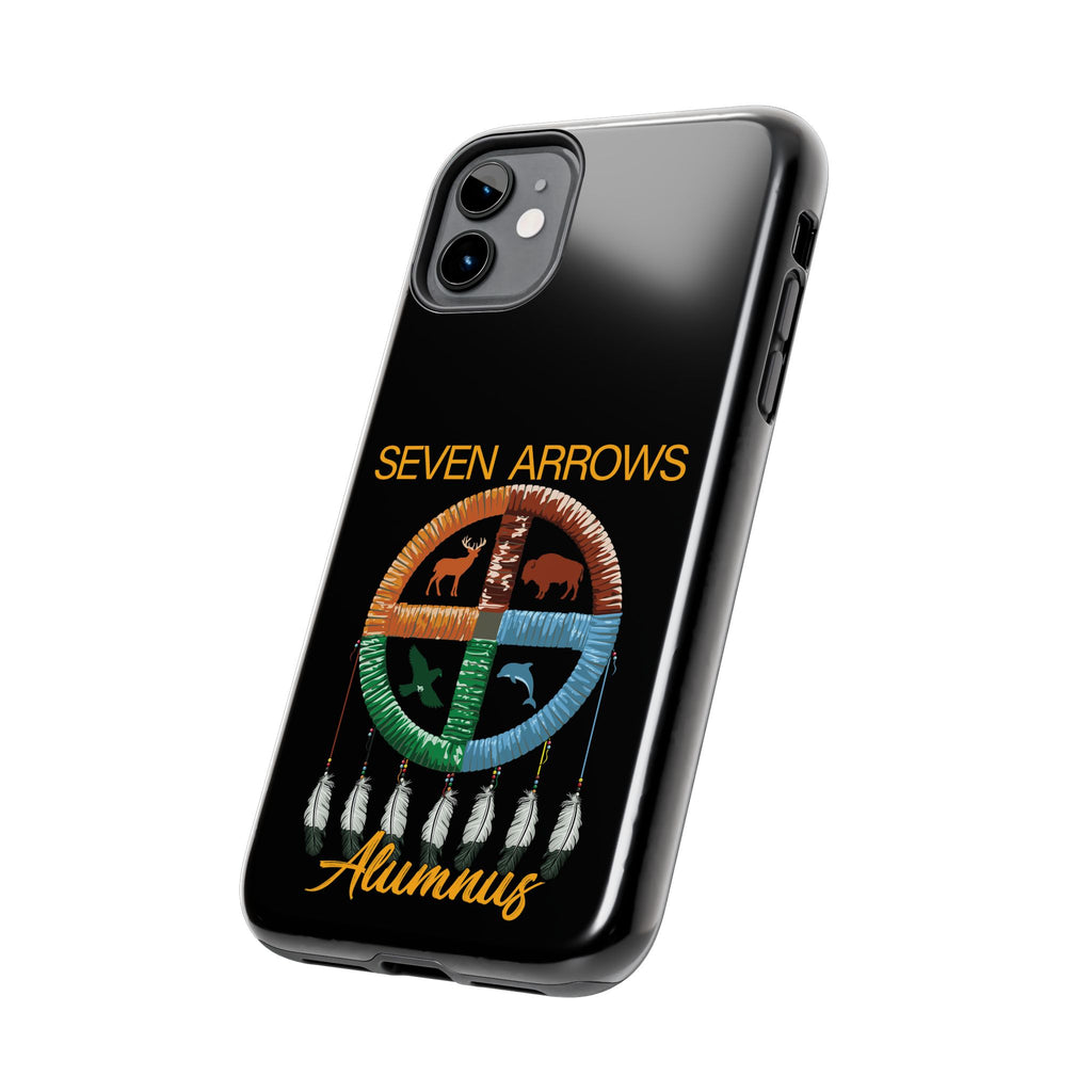 Tough Phone Case — 'Seven Arrows' Medicine Wheel Design (Alumnus)