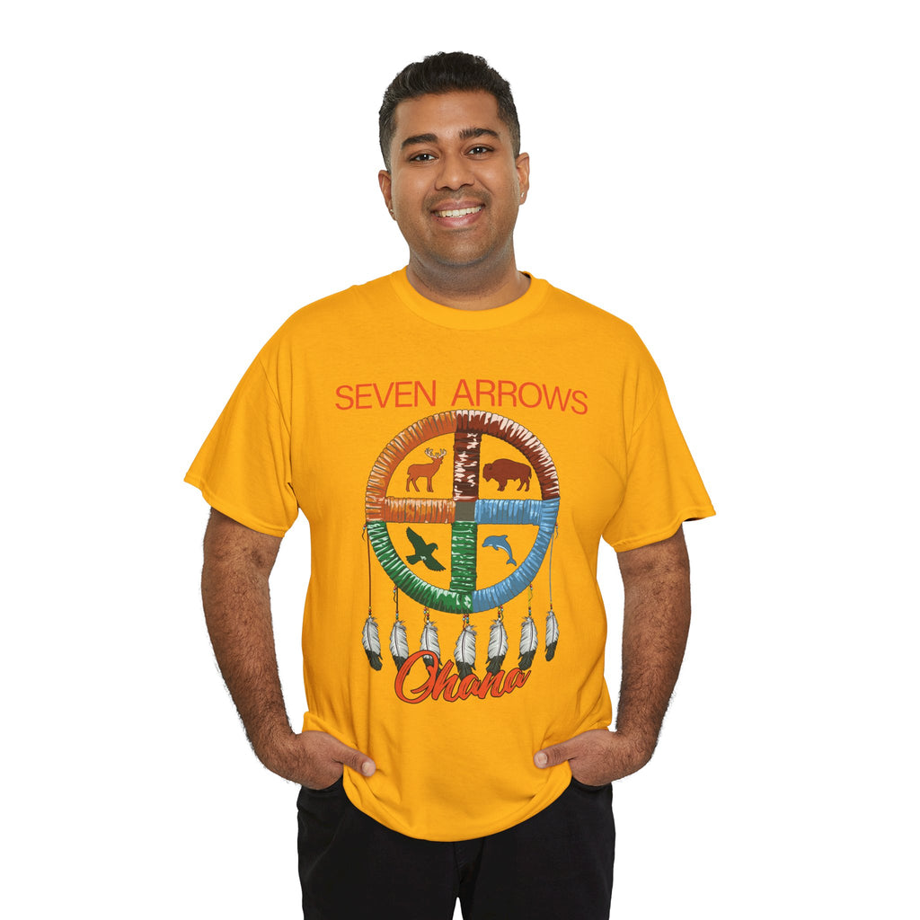 Seven Arrows Ohana — Medicine Wheel Graphic Tee