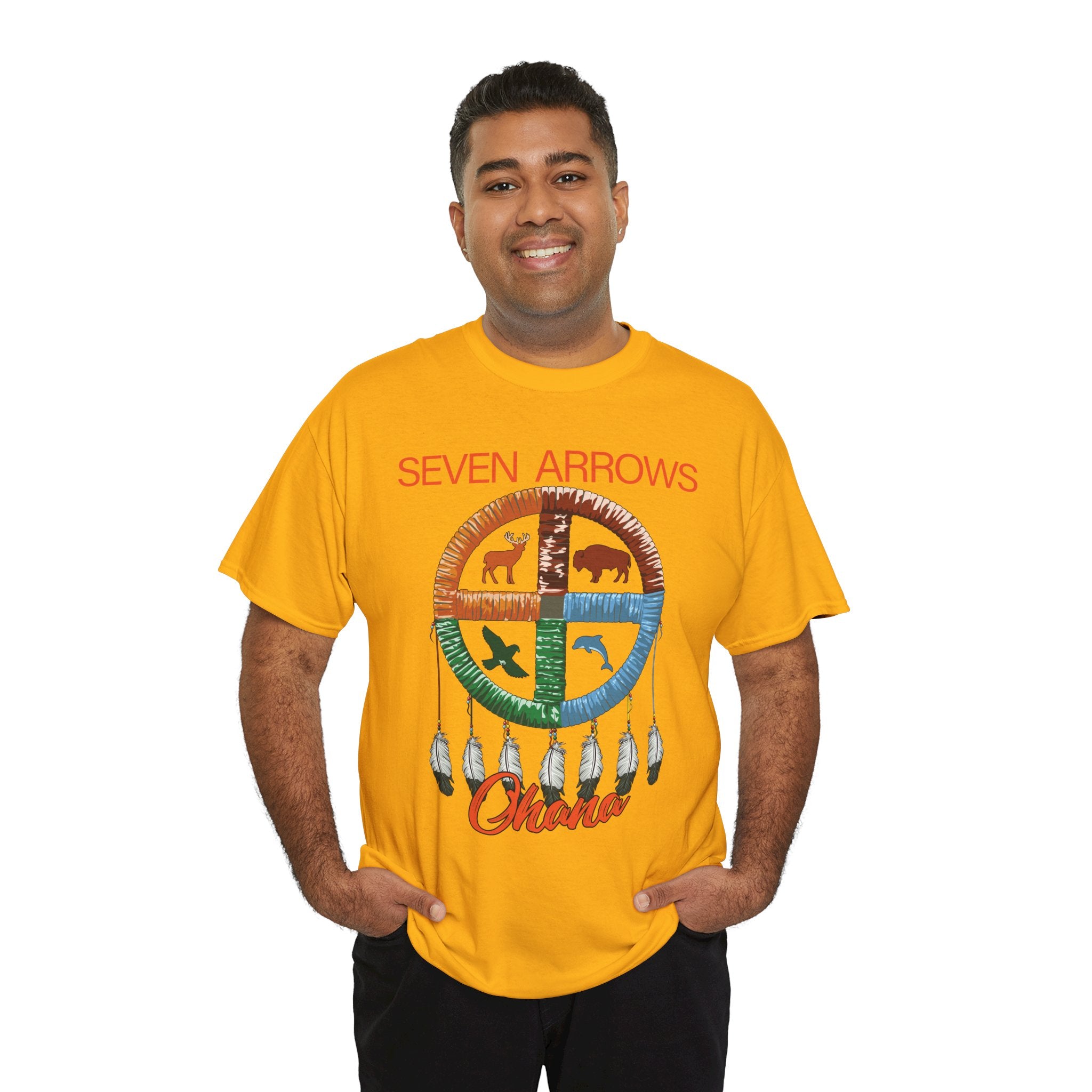Seven Arrows Ohana — Medicine Wheel Graphic Tee