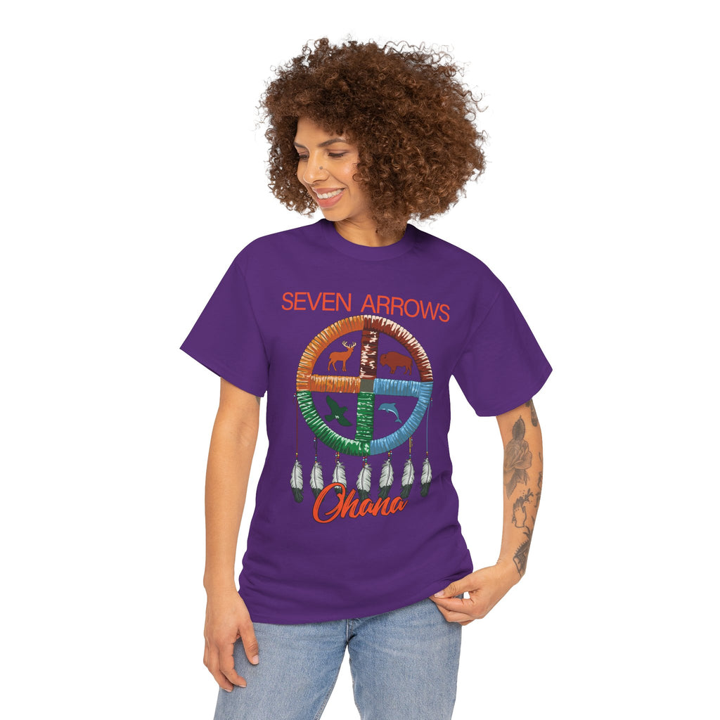 Seven Arrows Ohana — Medicine Wheel Graphic Tee