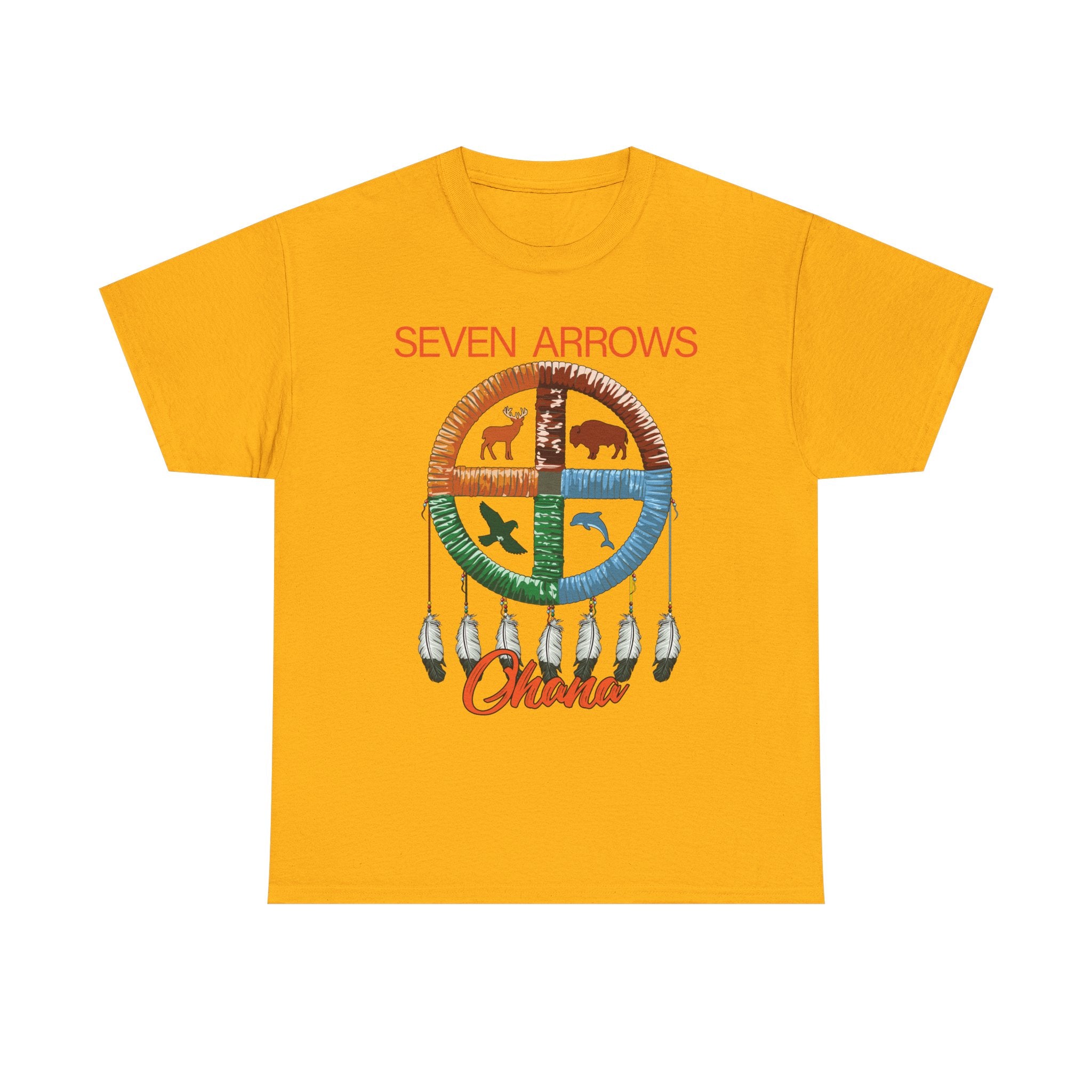 Seven Arrows Ohana — Medicine Wheel Graphic Tee